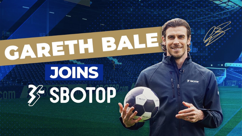 Gareth Bale trở thành đại sứ cho nhà cái trực tuyến SBOTOP