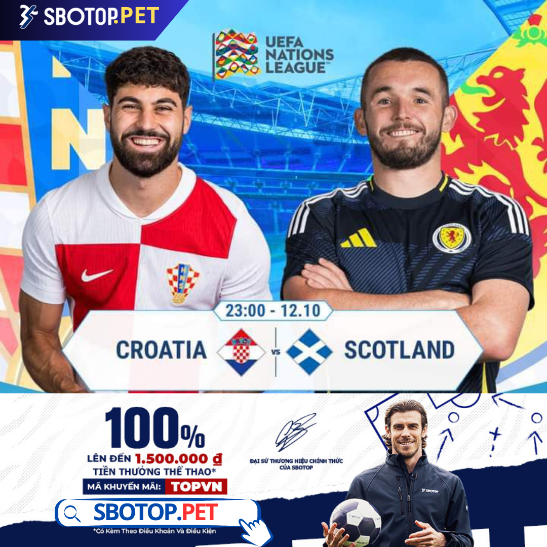 Sbotop nhận định soi kèo Scotland vs Croatia